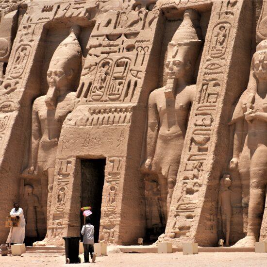 Abu Simbel Temples in Aswan during the 6 Days Cairo, Luxor, Aswan, and Abu Simbel Tour