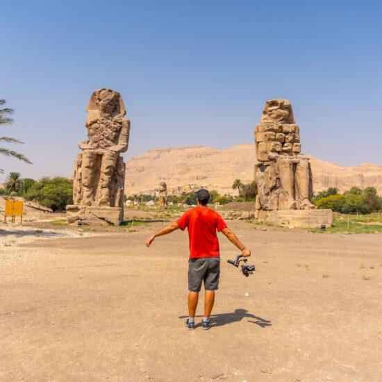 5 days Cairo and Luxor tour packages - Colossi of Memnon