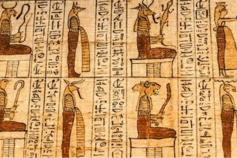Scenes of the afterlife judgment from the book of the dead - The Book of the Dead - Egypt Tours Group