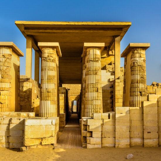 Hypostyle Hall - Pyramid of Djoser Saqqara - Giza Pyramids, Saqqara, and Memphis Tour from Sokhna Port