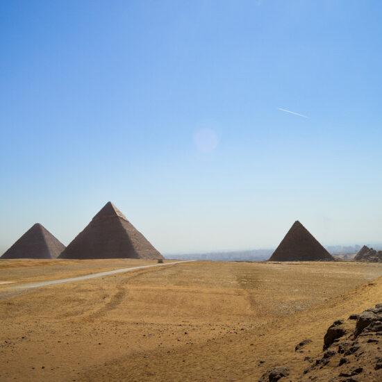 Giza Pyramids – The timeless wonder of Egypt’s ancient civilization in Cairo.