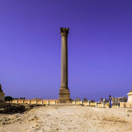 Pompey's Pillar - 4 Days Cairo and Alexandria Tour Itinerary