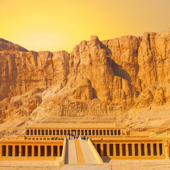 Mortuary Temple of Hatshepsut on our Luxor West Bank Tour