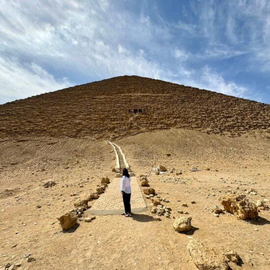 The Great Pyramid of Khufu on Half Day Pyramids Tour from Cairo