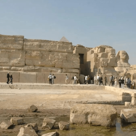 The Valley Temple on Half Day Pyramids Excursion from Cairo