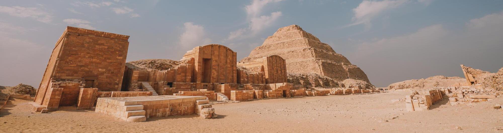 Saqqara, Memphis & Dahshur Day Tour from Cairo- Explore the Ancient Pyramids Complex