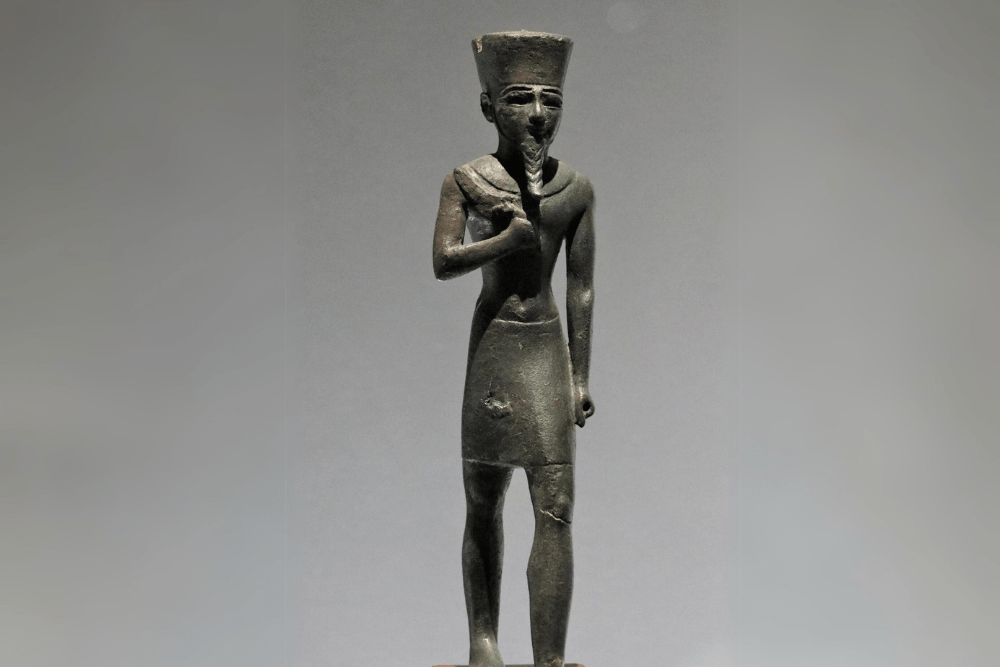 Statue of God Amun