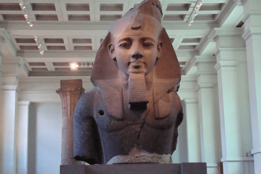 King Ramses II Historical Portrait