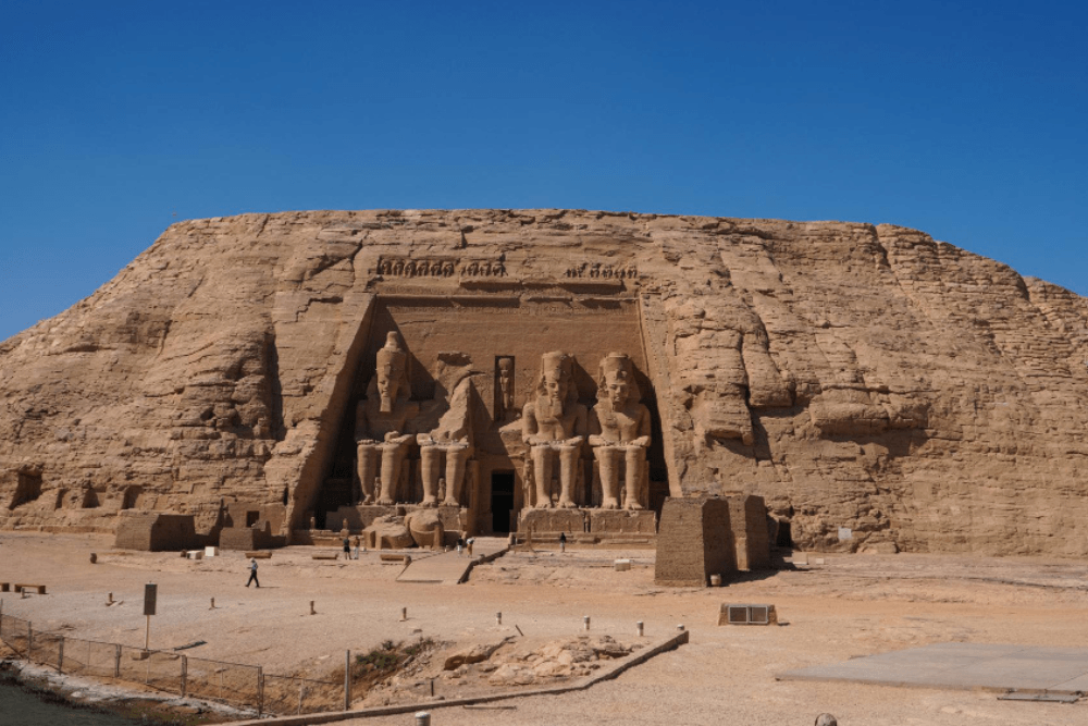 The Grandeur of Abu Simbel Great Temple