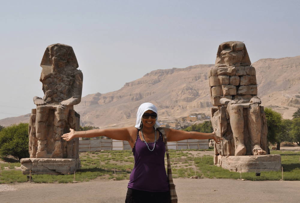 Colossi of Memnon: Massive Stone Statues in Luxor