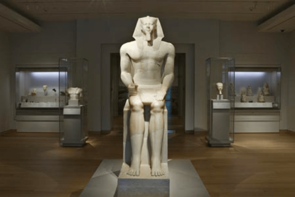 The statue of of King Menkaure