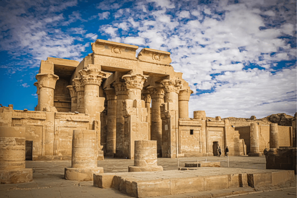 Majestic Kom Ombo Temple along the Nile with Egypt Tours Group.