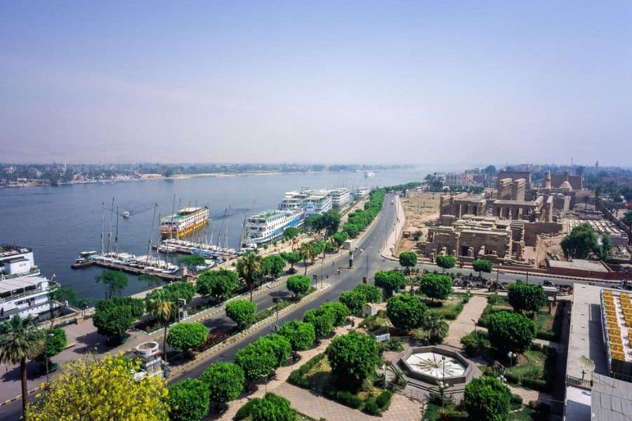 Ubicación de Luxor - Egypt Tours Group (ES)