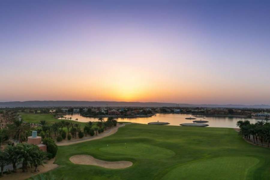 Golfing in El Gouna
