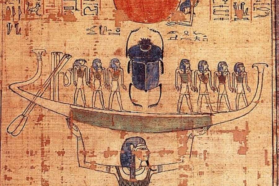 The birth of the god Ra -Egypt Tours Group