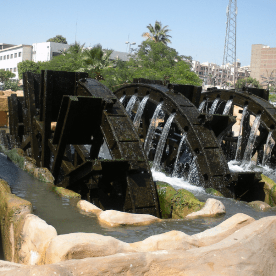 Fayoum-Water-Wheels - Fayoum Oasis waterways during Fayoum Day Trip from Cairo