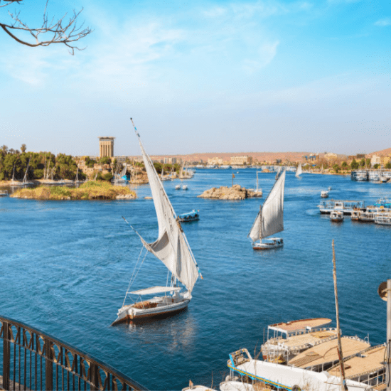 Nile felucca ride tour in Aswan