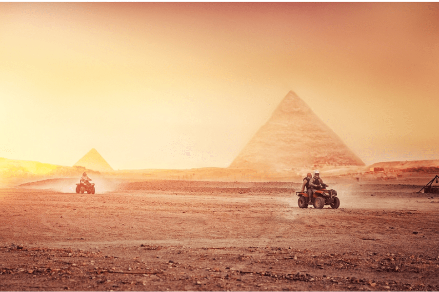 Quad Bike at Giza pyramids - Egypt Tours Group