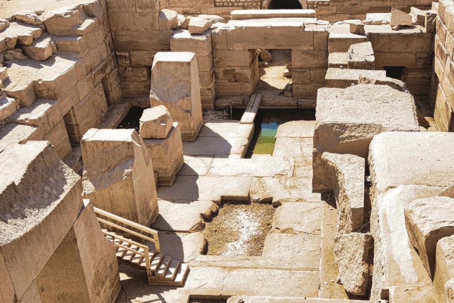 The Valley Temple in Giza - Temple of King Khafre - Design of the Valley Temple