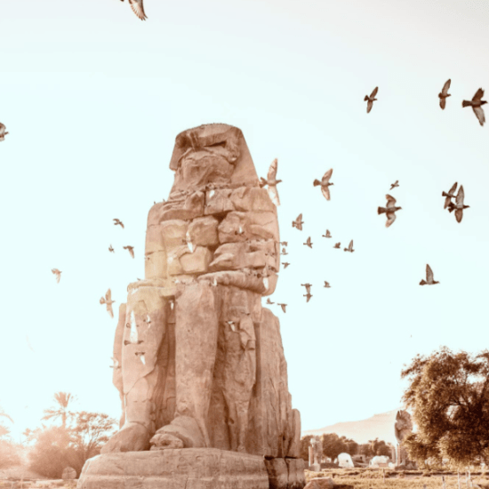 The Colossi of Memnon - Egypt Tours Group - 10 Days Cairo, Abu Simbel, Aswan, Luxor & Hurghada Tour