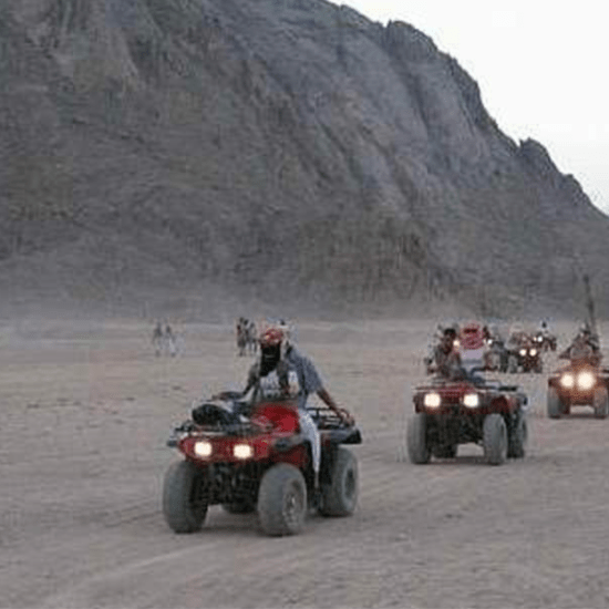 Quads on a desert safari in Hurghada - 8 Days Egypt Tour: Cairo, Nile Cruise & Hurghada Tour Package