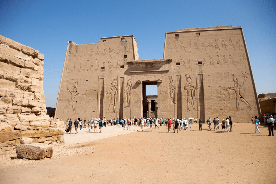 Enjoy 9 Days Cairo Hurghada and Nile Cruise Tour Package - Edfu Temple