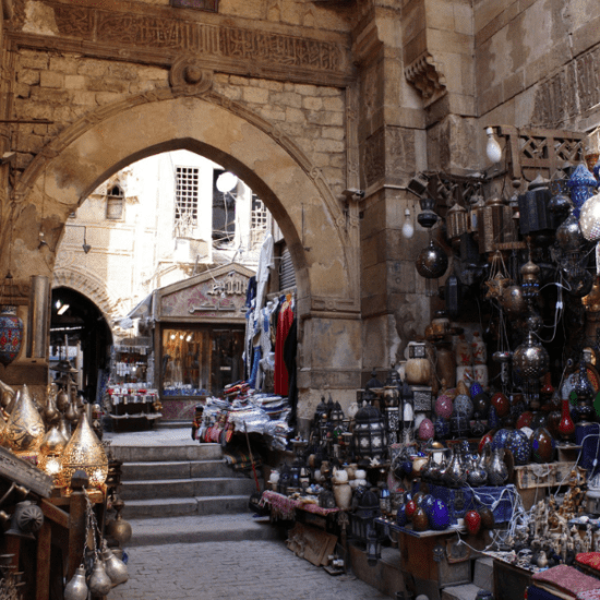 Bustling Khan El Khalili Bazaar - 8 Days Cairo, Aswan, Abu Simbel & Luxor Tour