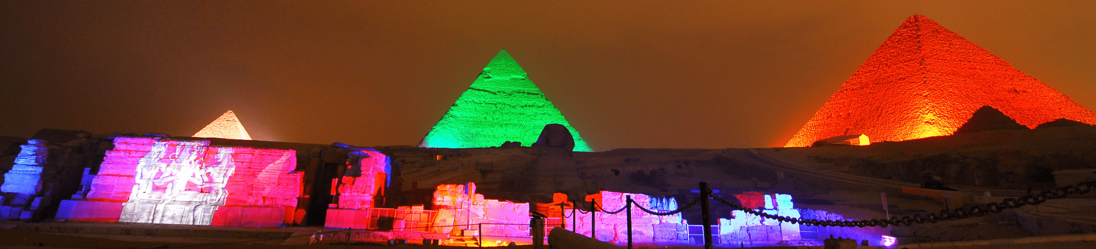 Giza Pyramids Sound and Light Show - 8 Days Cairo, Nile Cruise and Hurghada Tour Package