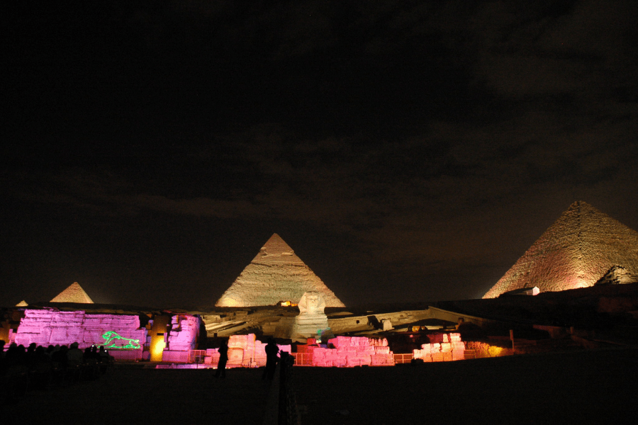 8 Days Egypt Nile Cruise – Cairo, Luxor, Aswan & Abu Simbel - Sound Light show at Giza Pyramids