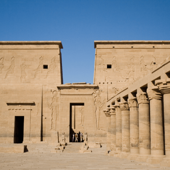 Philae Temple in Aswan - 8 Days Cairo, Nile Cruise & Alexandria Tour package