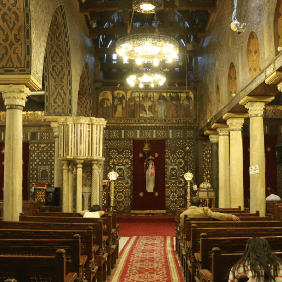 The Hanging Church in Cairo
