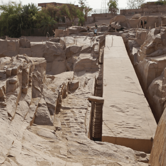 The Unfinished Obelisk in Aswan - 8 Days Cairo, Nile Cruise and Hurghada Tour Package