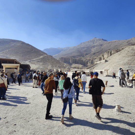 Entrance to a tomb in the Valley of the Kings - Egypt Itinerary 8 Days