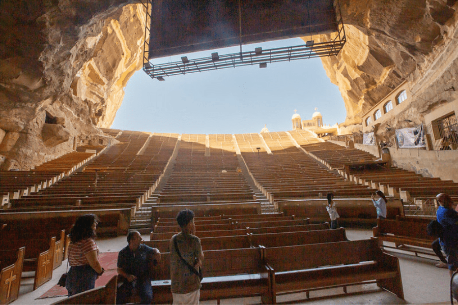 Cave Church. Egypt Tours Group.