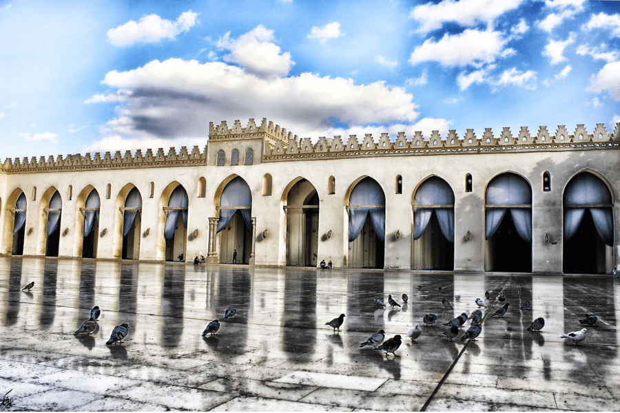 Al Aqmar Mosque in Cairo