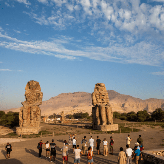 Colossi of Memnon - 10 Days Cairo, Nile Cruise & Alexandria Tour