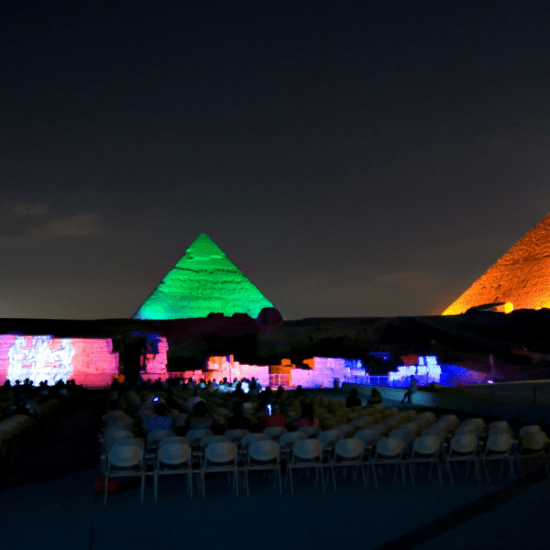 Pyramids Sound & Light Show - 10 Days Cairo, Alexandria, Luxor, Aswan & Abu Simbel Tour