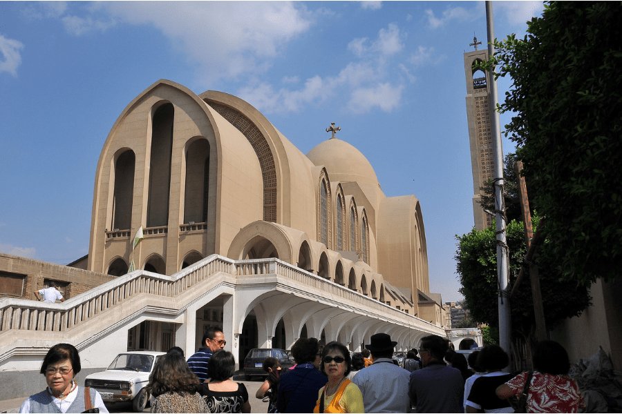 Saint Mark's Coptic Orthodox Cathedral in Alexandria