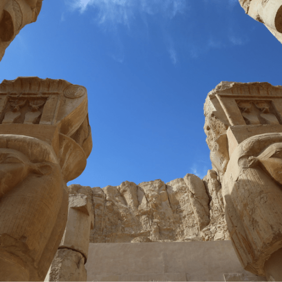 Hatshebsut tembles, 12 Days Cairo, Hurghada, Alexandria, Luxor, Aswan & Abu Simbel Tour
