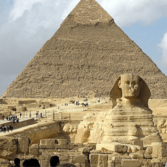 The Great pyramid and the Sphinx, 12 Days Cairo, Nile Cruise, and Sharm El Sheikh Holiday