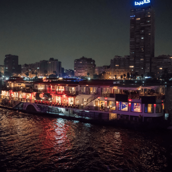 Cairo Dinner Cruise on the Nile – live entertainment and dining