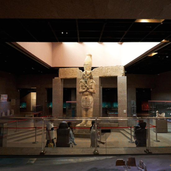 Explore the treasures of Ancient Egypt at the Egyptian Museum in Cairo - 7 Days Cairo, Abu Simbel, Luxor & Bahariya Oasis Tour