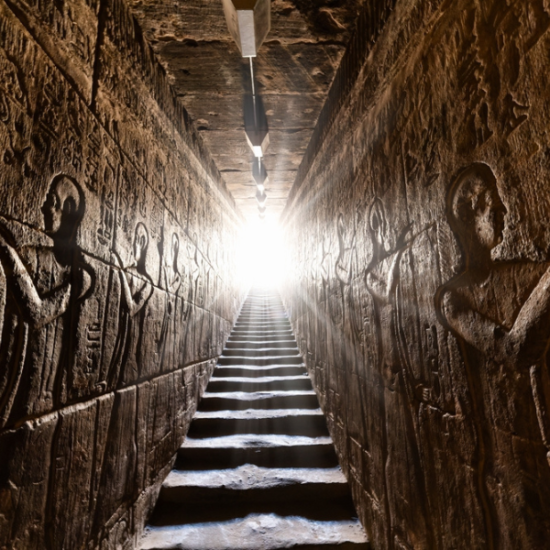 The grand entrance of Edfu Temple dedicated to Horus - 16 Days Egypt Tour Package