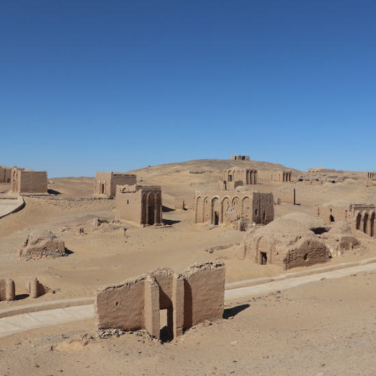 Scenic views of Kharga Oasis with desert surroundings - 14 Days Cairo, Luxor, Hurghada & Oases Tour Package