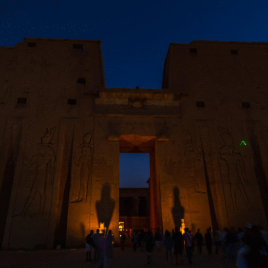 Edfu Temple – One of Egypt’s best-preserved temples.