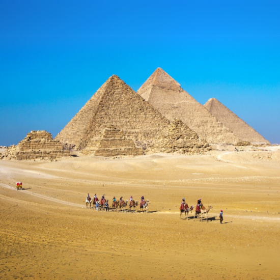 Giza Pyramids Complex in Egypt - 7 Days Cairo, Luxor and Hurghada Tour