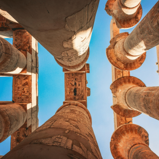 Karnak Temple, a vast ancient temple complex in Luxor - 8 Days Cairo, Aswan, Luxor and Fayoum Vacation in Egypt