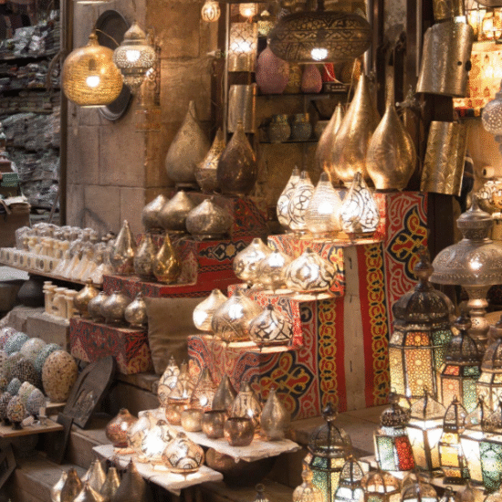 Khan El Khalili market, a historic gem in Cairo - 7 Days Cairo & Hurghada Holiday Package
