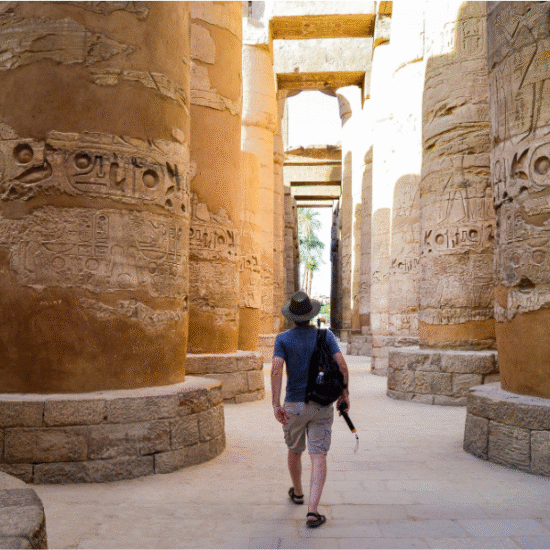 Luxor Temple - A timeless wonder of ancient Egypt, standing tall along the Nile - 15 Days Egypt Tour – Cairo, Sharm El Sheikh, Nile Cruise & Alexandria (GEM Visit)