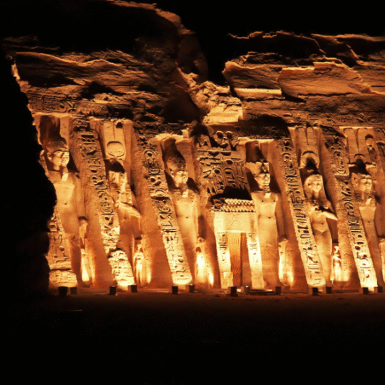 Luxor Temple at Night - A magical experience under the stars - 15 Days Cairo, Nile Cruise, Alexandria & Sharm El Sheikh Tour